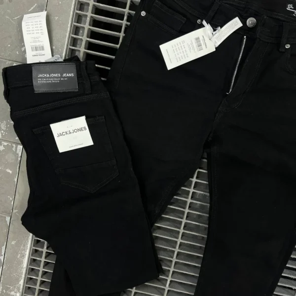 Black Black Denim Jeans – Slim Fit Casual Pants