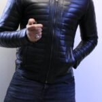 jacket Leather 100%  – Classic Slim Fit Style ZAC