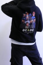 Men's Vintage-Inspired Graphic Hoodie - Street Style Essential. - Image 6