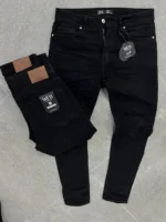 Black Denim Jeans – Slim Fit Casual Pants - Image 9