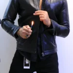jacket leather 100% Black Leather Jacket – ZACSTORE