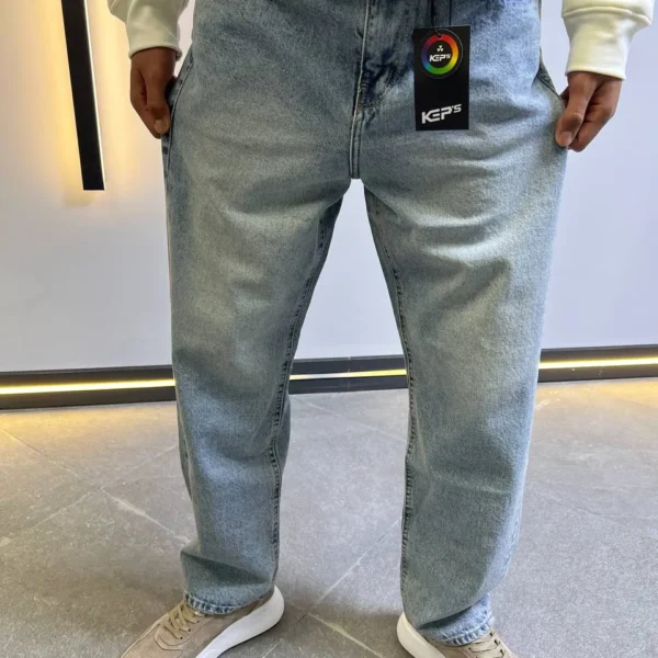 Light Blue Bagyy Fit Jeans - relaxed Urban Cut