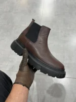 Premium Black Leather Boots Comfort in Every Step - Image 4