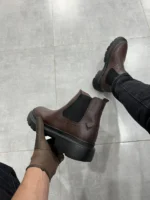 Premium Black Leather Boots Comfort in Every Step - Image 6