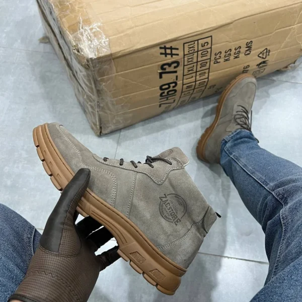 Explorer Spirit Boots – Premium Suede with Gum Sole | ZACSTORE Edition