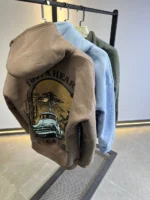 Oversized Hoodie back graphic Hoodie Billet Points Fit