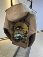 Oversized Hoodie back graphic Hoodie Billet Points Fit - Image 3