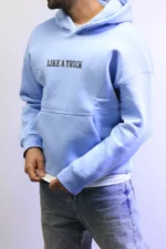 Oversized Hoodie back graphic Hoodie Billet Points Fit - Image 7