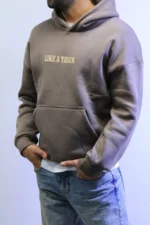 Oversized Hoodie back graphic Hoodie Billet Points Fit - Image 8