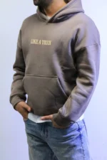 Oversized Hoodie back graphic Hoodie Billet Points Fit - Image 16