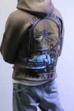 Oversized Hoodie back graphic Hoodie Billet Points Fit - Image 19