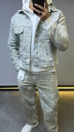 denim ensemble trendy coordinated effortless style - Image 4