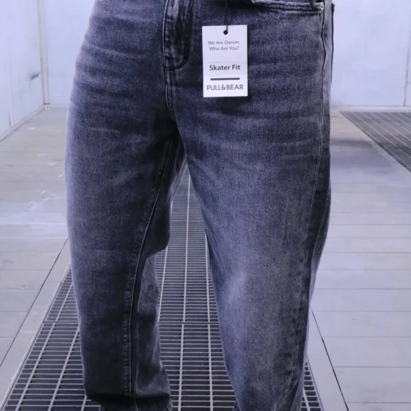 Grey Skater Jeans Urban Edition – Washed Steel Denim