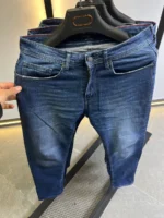 Blue Jeans Wash Jeans for Men – Modern Slim Fit - Image 8