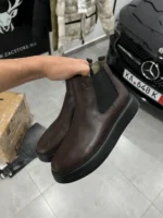 Men’s Brown Chelsea Boots – Classic Leather Ankle Boots - Image 8