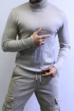 Men’s Premium Knit Turtleneck Sweater – Slim Fit | Winter Essential by Zacstore - Image 8