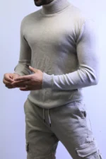 Men’s Premium Knit Turtleneck Sweater – Slim Fit | Winter Essential by Zacstore - Image 5