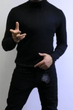 Men’s Premium Knit Turtleneck Sweater – Slim Fit | Winter Essential by Zacstore - Image 15