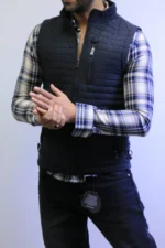 Men’s Sleeveless Puffer Vest – Soft & Warm Lightweight Fit - Image 29