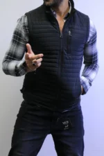 Men’s Sleeveless Puffer Vest – Soft & Warm Lightweight Fit - Image 30