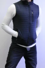 Men’s Sleeveless Puffer Vest – Soft & Warm Lightweight Fit - Image 18