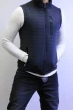 Men’s Sleeveless Puffer Vest – Soft & Warm Lightweight Fit - Image 19