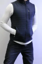 Men’s Sleeveless Puffer Vest – Soft & Warm Lightweight Fit - Image 16