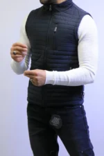 Men’s Sleeveless Puffer Vest – Soft & Warm Lightweight Fit - Image 14