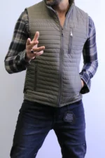 Men’s Sleeveless Puffer Vest – Soft & Warm Lightweight Fit - Image 7