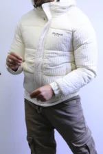 Winter Hooded Puffer Jacket - Premium Textured Material - Image 8