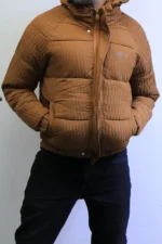 Winter Hooded Puffer Jacket - Premium Textured Material - Image 19
