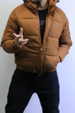 Winter Hooded Puffer Jacket - Premium Textured Material - Image 21