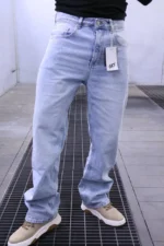 Light blue  baggy Jeans Urban Edition – Washed Steel Denim - Image 7