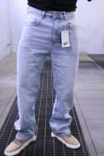 Light blue  baggy Jeans Urban Edition – Washed Steel Denim - Image 8