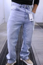 Light blue  baggy Jeans Urban Edition – Washed Steel Denim - Image 5