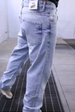 Light blue  baggy Jeans Urban Edition – Washed Steel Denim - Image 4