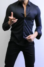 Black stretch shirt - slim Fit Edition - Image 6