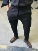 Black Stretch Pants-Everyday Comfort Edition