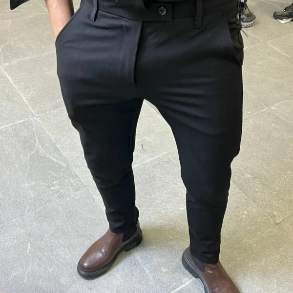 Black Stretch Pants-Everyday Comfort Edition