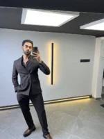 Men’s Slim Fit Double-Breasted Suit – Elegant Formal Outfit - Image 12