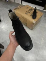 Premium Black Leather Boots Comfort Every Day ref 300 - Image 11