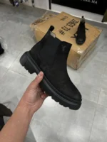 Premium Black Leather Boots Comfort Every Day ref 300 - Image 16