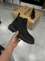 Premium Black Leather Boots Comfort Every Day ref 300 - Image 3