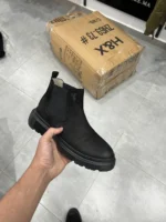 Premium Black Leather Boots Comfort Every Day ref 300 - Image 8