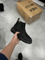 Premium Black Leather Boots Comfort Every Day ref 300 - Image 7