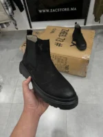 Premium Black Leather Boots Comfort Every Day ref 300 - Image 6