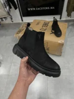 Premium Black Leather Boots Comfort Every Day ref 300 - Image 15