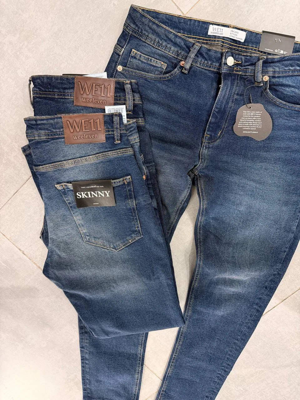 5897795339811490921 slim simple jeans modern and elegant everyday look - Image 1