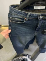 Dark blue Wash Jeans for Men – Modern Slim Fit - Image 3