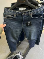 Dark blue Wash Jeans for Men – Modern Slim Fit